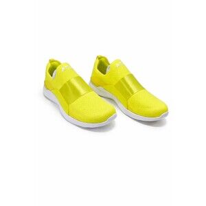 APL Techloom Bliss Mens Slip-On Running Sneaker Size 11.5 Energy Yellow NIB